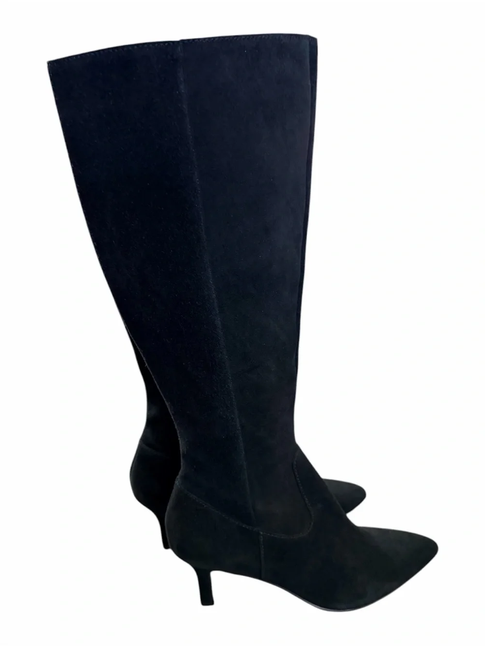 Dolce Vita Black Suede Pointed Toe Boots